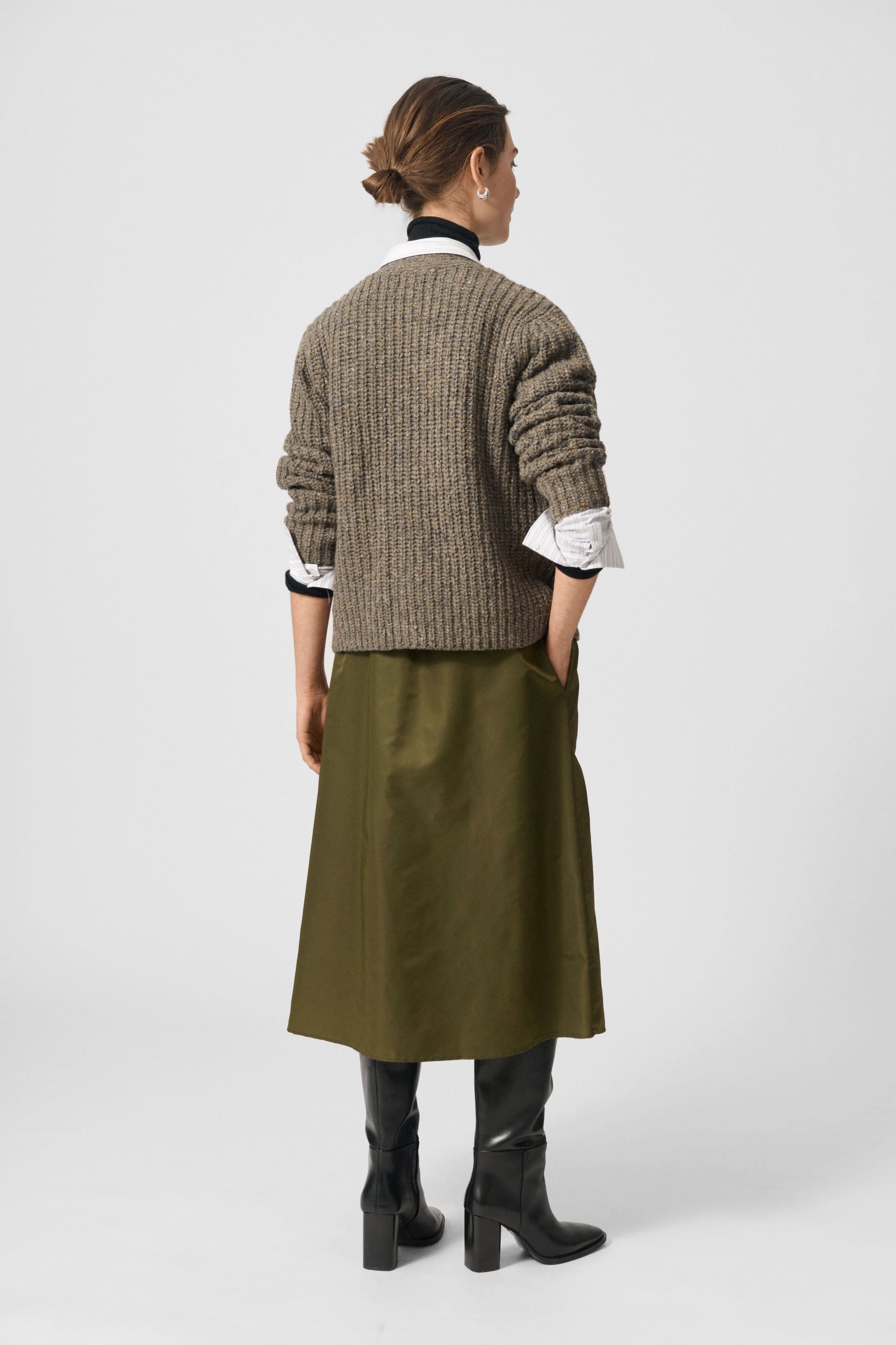 Lauren midi nederdel - 641 Army